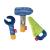 Sigikid 41676 Greifling tool set play & cool girls and young baby toys recommended from birth multi -colored multicolored/tool gripping area tools