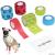 Self Adhering Bandage - Injury Wrap Tape for Dogs - Pack of 6 - Supports Muscles and Joints - Easy to Apply and Tear - Does not Stick to Hair - Elastic Water Repellent Breathable - Relieves Stress for Dogs: 6 pack