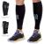 Modetro Sports Calf Compression Sleeves (True Graduated 20-30mmhg Compression) - Relieves Shin Splints - Ideal for Sports Running Work Flight Pregnancy) - Men & Women L ( 1 Pair ) Stripes