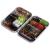 BASSDASH Fly Fishing Flies Kit Fly Assortment Trout Bass Fishing with Fly Box, 36/64/72/76/80/96pcs with Dry/Wet Flies, Nymphs, Streamers, Popper 64 pcs assorted flies kit with magnetic fly box