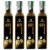 Herballand organic pumpkin seed oil 1l - 4x 250ml original Styrian pumpkin oil made of roasted pumpkin seeds - 100% pure cold -pressed vegan - premium quality from Styria 250 ml (4 Pack)