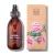 Bionoble Organic Rose Water 200ml - 100% Pure and Natural Damask Rose Hydrolat - Face Eye Contour Body Hair - Glass Bottle + Spray Rosa Damascena 200 ml (Pack of 1)