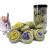 FIPASEN Rabbit Chew Toys for Teeth 18PCS Natural Timothy Hay Chew Toy Improve Dental Health for Bunny/Chinchilla/Guinea Pig/Hamsters/Holland Lop Small Rodent Pet Molar Teeth Treats Toys