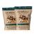 Naturanic Chocolate Covered Brazil Nuts Organic- Zero Carb Net No Sugar Nuts & Cashews in Dark Chocolate Keto Friendly -Unbeatable Taste in a Zero Sugar Chocolate Snack- Natural Vegan Gluten Free -Pack of 2 Chocolate Nuts Mix 2 PACK
