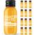 Fighter Shots Ginger + Turmeric (12x60ml) | Reduces Bloating | Boosts Immunity | 100% Natural | Perfect Morning/Post Workout Pick Me Up | No Preservatives | Fresh and Fiery Turmeric Shots