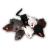 EBI real fur toy mouse ideal activity for cats fur mice in a set 5 cm each (9 pieces with rattle)
