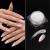 Artdone White Pearl Chrome Nail Powder Iridescent Aurora Powder Metallic Mirror Effect Pigment Pearlescent Mermaid Pigmen for Nail Art Manicure Decoration Sets White 1 Jar