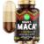 Maju Superfoods 4-in-1 Maca Root Capsules Organic Black Yellow & Red Roots w Black Pepper Extract for Absorption (120 ct) | Peru Product Peruvian Powder Men & Women Supplement 60000 mg