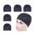 5 PCS/Lot Black Dome Caps Wig Caps for Making Wigs Stretchable Hairnets Wig Cap with Wide Elastic Band (Dome Cap M) Medium (5 Count)