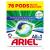 Ariel detergent all-in-1 pods universal 76 pods-76 washloads excellent stain removal even in cold water fresh fragrance fresh fragrance 76 pieces (1 Pack)