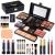 Professional Makeup Kit for Women Full Kit with Mirror 58 Colors All in One Make up Gift Set Combination with Eyeshadow Compact Powder Blusher Lipstick Lip Liner Eyebrow Pencil Glitter Powder Eyeliner Mascara Cosmetic Case for Girls (100-N)