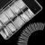 Ballerina Nails Long False Nails Coffin Fake Nails Full Cover Length 100 Pieces Artificial Fingernails Tip with Case for Nail Salons and DIY Nail Art 10 Sizes (Clear) Assorted Color