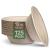 100% Compostable 12 oz. Paper Bowls 125-Pack Heavy-Duty Quality Natural Disposable Bagasse, Eco-Friendly Biodegradable Made of Sugar Cane Fibers
