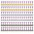 favide 96 Pieces Gold Silver Bronze Award Medals-Winner Medals Gold Silver Bronze Prizes for Competitions, Party,Olympic Style, 2 Inches