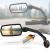 Wittkop bike mirror |Large HD field of vision |360 rotating & foldable |Assembly upper & below |Bruchfest & durated |Convex rear view mirror for bicycle e-bike |Left handlebar ebike for left