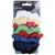 Goody - Ouchless Ribbed Hair Scrunchies/Wraps - 8 Pk  Assorted Colors Ribbed Light