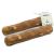Petlove chewing wood for dogs made of olive wood Wood bones as a dog toy chewing bones as dental care & playing stuff for dog Size: L (221-450g) Ideal for large dogs 2 pack 2 Pack: l - with olive oil