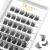 QUEWEL eyelash cluster 72 PCs cluster eyelash mix8-16mm DIY eyelash extension Individual false eyelashes soft-not break for personal make-up use (QUH-S012-MIX8-16mm) 1 piece (1 Pack) Quh-S012-Mix 8-16mm