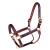 Tough 1 Royal King Braided Leather Halter, Brown , Horse