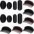 Bump It Up Volume Hair Base Set Styling Insert Braid Tool Hair Bump Up Comb Clip Sponge Bun Hair Pad Accessories for Women Girls DIY Hairstyle (14 Pieces)