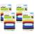 Scunci No-slip Grip Evolution Bright Jelly Ponytailers 56-Count Colors may vary