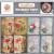CrafTreat Rose Decoupage Paper for Crafts and Furniture - Poppies and Roses - Size: A4 (8.3 x 11.7 Inch) 8 Pcs - Furniture Decoupage Paper Poppies - Floral Decoupage Paper for Furniture