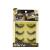EBIN NEW YORK Cattitude 3D Lash 3 Pair – Wild Cat 3D Lash Super Soft Fin Tapered Fibers Widen Eyes Seamless & Natural Look Reusable Wild Cat - Mia