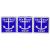 Swedish Dream Sea Salt Soap Set by Kala 4.3 Ounce (Pack of 3)