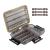 RUNCL Fishing Tackle Box, Waterproof Airtight Stowaway, 3600/3700 Tray Tackle Box with Adjustable Dividers, Sun Protection, Thicker Frame, Fishing Storage Lure Box for Freshwater Saltwater Waterproof Box 1 Pack (Size: 10.6