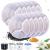 RBAYSALE Cat Water Fountain Filters 10 Pack Cat Fountain Filter Replacement, 3 Triple Filtration System, Activated Carbon Filters for 81oz/2.4L Automatic Cat Fountain