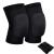 RYBTB Knee Pads with Elastic Support for sporter  Breathable Knee Protection for Men Women Kids  Knee Brace for Volleyball Football Dance Yoga Tennis Running Cycling Workout Climbing(L  Black) Large Black