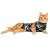 Suitical Recovery Suit for Cats - Black Camouflage XX-Small