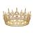 SWEETV Royal Queen Crown, Wedding Tiara for Bride, Rhinestone Tiaras and Crowns for Women, Costume Headpiece for Birthday Cosplay Party Celebration,Gold 6.Gold