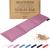 Wheat Bag for Pain Relief - Large Soothing Heat Pack Microwavable - Wheat and Lavender - Heated Neck Warmer for Neck and Shoulders Period Pain Relief and Back Pain - Comfortable Purple