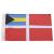 Seachoice Bahamas Courtesy Flag, 12 in. X 18 in, Nylon
