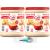 Coffee mate Original Powder Creamer 35.3 oz Canister (Pack of 2) with By The Cup Stainless Steel Measuring Spoons
