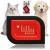 Lilly Brush Mini Pet Hair Detailer Pet Hair Remover for Car Carpet, Car Seat, Auto Interior Detailing, Cat and Dog Hair Remover for Furniture, Couch, Clothing, Reusable Fur Remover