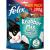 FELIX KnabberMix Beach Fun Cat Snack Crunchy Treat with Fish Flavour Pack of 5 (5 x 200g)
