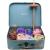 DICHA 3 Inch Drop Spindle Kit- High Low Whorl Wooden Spindles with 5.6 Oz Merino Wool/Top and Instructions-Weaving Spinning Wheels for Beginners-All in A Gift Box-Perfect Spinner Gifts(MC) Round Whorl (blend wool)
