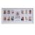 BD Art 23 x 50 cm Baby picture frame My first year picture gallery photo gallery with a passpartout and 12 photo excerpts for photos 5 x 7 cm and 1 photo 9 x 13 cm white 23 x 50 cm - baby white