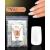 By Vixi 600 MEDIUM SQUARE NAIL SET with PREP FILE 10 Sizes Opaque Express Full Cover False Fingernail Extensions for Salon Professionals & Home Use Square Medium