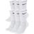 Nike Everyday Cushion Crew Socks White/Black Medium