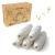 Nature Nerds Refill pack: plastic-free natural dental floss waxed with Candelilla 5 spools for refilling 150 m (150)