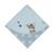 Sterntaler hooded bath towel donkey Emmi age: from 0 months 100 x 100 cm cotton medium blue Emmi 2020 with stars