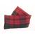 Unscented Microwave wheat bag - UK Made Heat Pack - NON Scent in Plum Tartan Cotton Gift Box Plum Tartan 1 Count (Pack of 1)