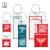 DISONCARE Medical Equipment Luggage Tag Cruise Insulin Diabetic Supplies Medic Alert Tags Replaceable Inside Label Card Diabetic Gifts with QR Code Save Online Medical Profile - 6 Pack