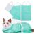 YLONG Cat Bathing Bag Anti-Bite and Anti-Scratch Cat Grooming Bag for Bathing, Nail Trimming, Medicine Taking,Injection,Adjustable Multifunctional Breathable Restraint Shower Bag Green