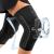 Cambivo Kniebandage men 2 pieces compression bandage knee women with side stabilizers & patella gel pad knee support kneeze meniscus arthritis sports running volleyball XL black/gray