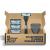 Dollar Shave Club | 4-Blade Travel Shaving Kit | Diamond Grip Club Razor Handle, 4-Blade Club Razor Cartridges, and Razor Cover, Easy to Grip Handle, Shaving Starter Set, Razor Kit, Great for Travel Razor Blade Cover
