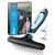 Bluepet gloss dance fur -tubular de -tunnel for long hair dogs and cats - high -quality dog bars with two rows pins - solves knots & matters - smooth & dismantled the top hair (blue)